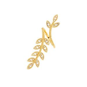 NWOT Sterling Forever 14K plated CZ Ring